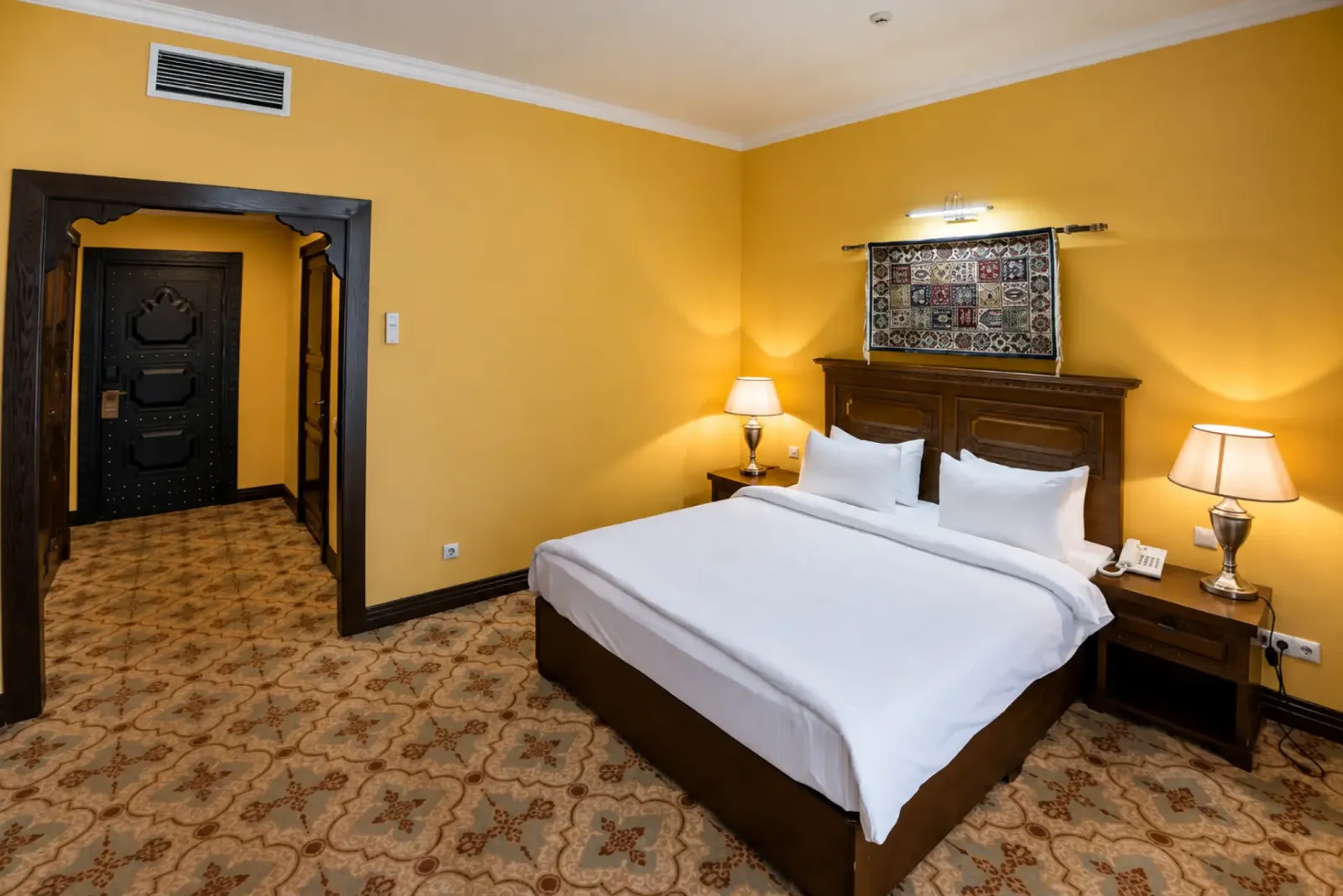 Superior Double Room with a queen bed at Samal Resort & SPA
