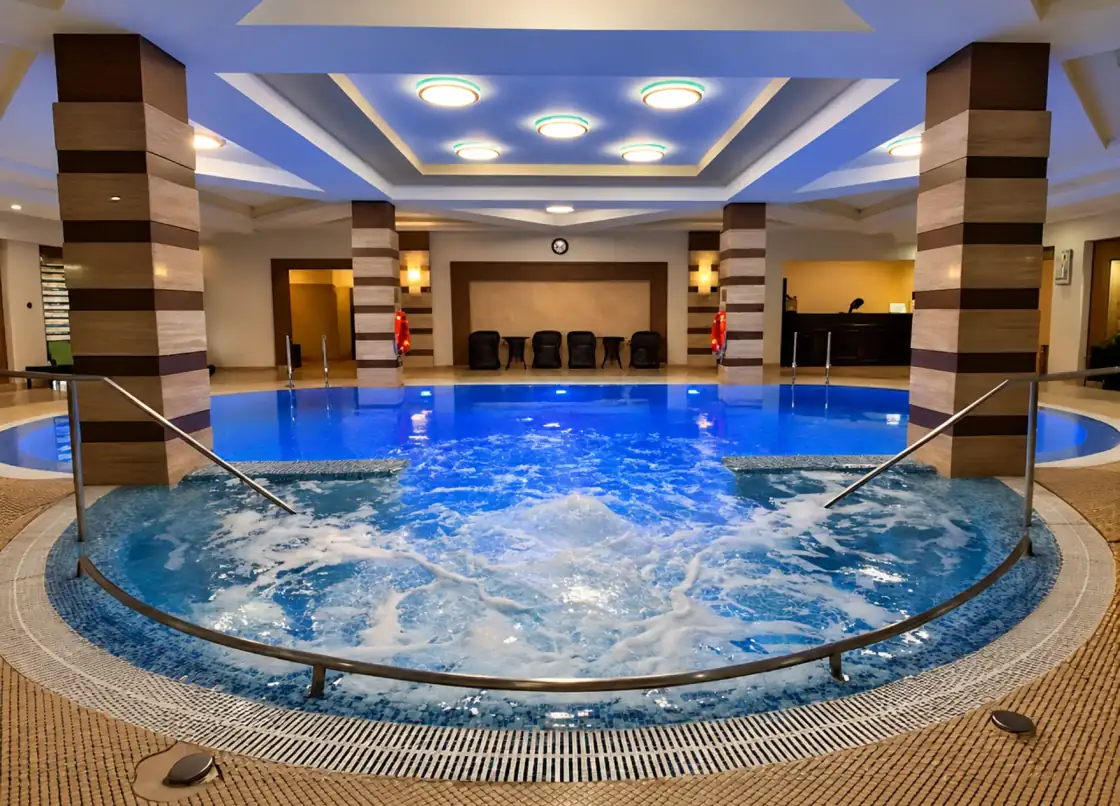 Indoor swimming pool at Samal Resort & SPA